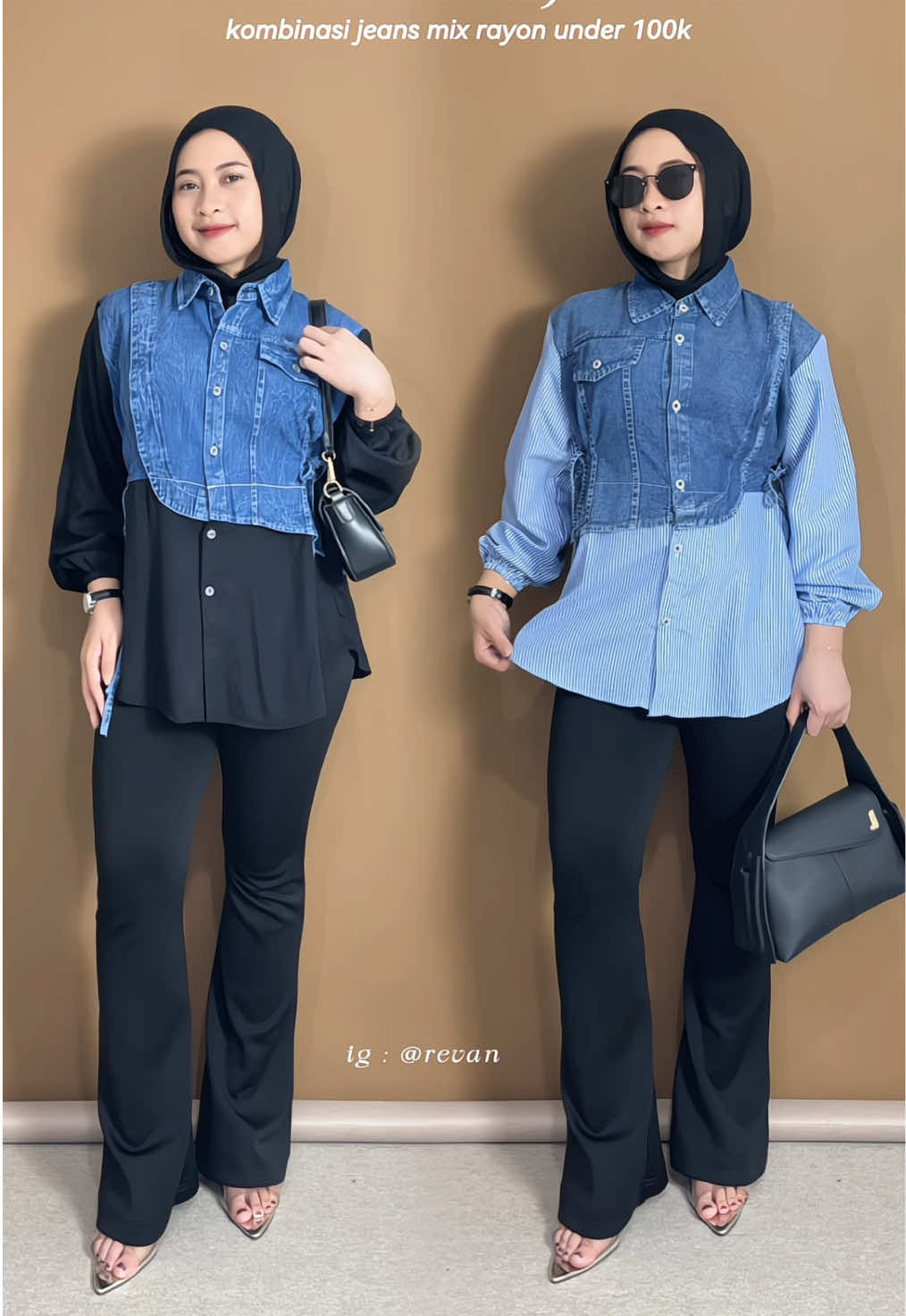 Demi apa kemeja seunik ini ga sampe 100k😍 #kemeja #OOTD #outfitideas 