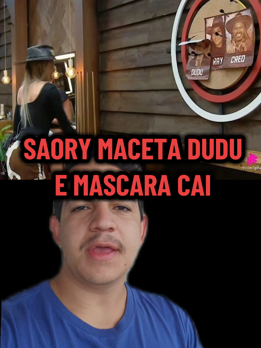 Saory usa jogo para acabar com Dudu Camargo em A Fazensa 17