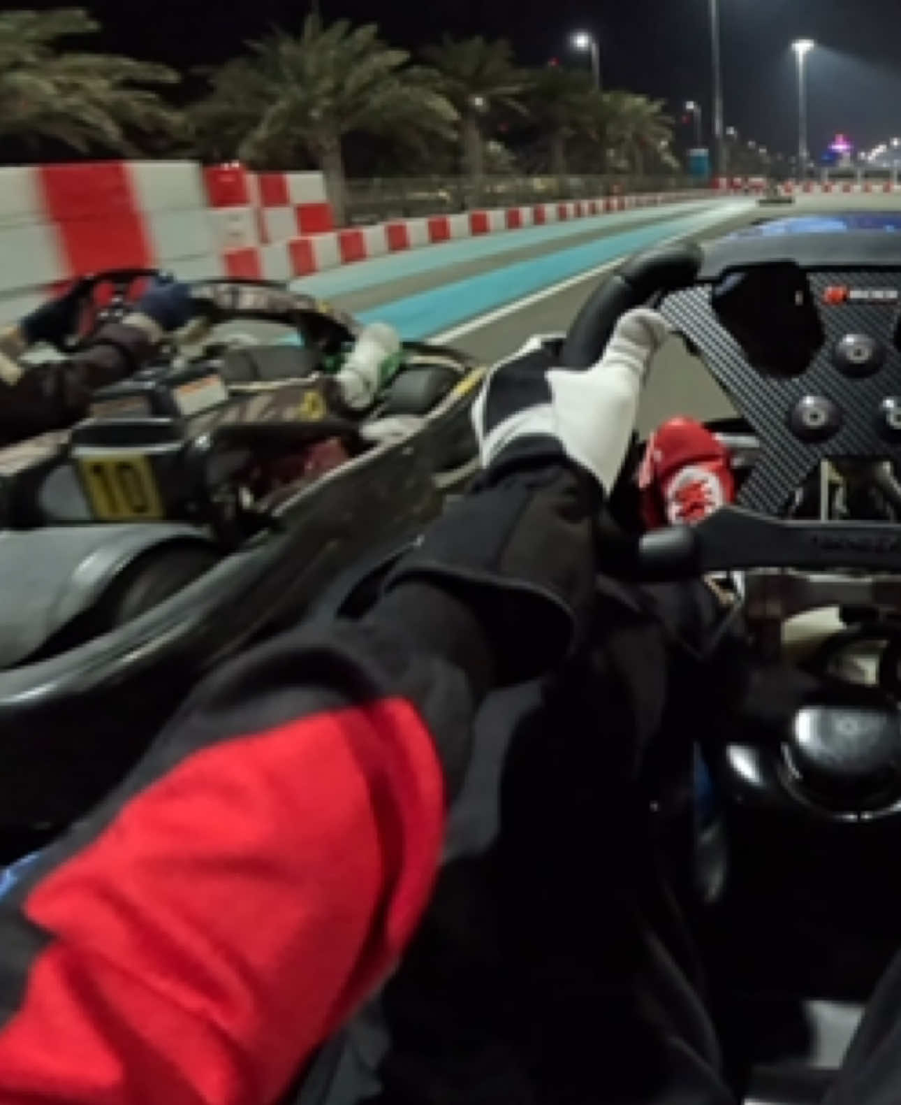 Close call #karting #yaskart #fyp #abudhabi 