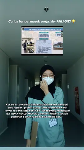 Tbh selama ini jarang banget speak up di medsos tapi ini dah kesal max #ahligizi #ahligizimbg #fyp 