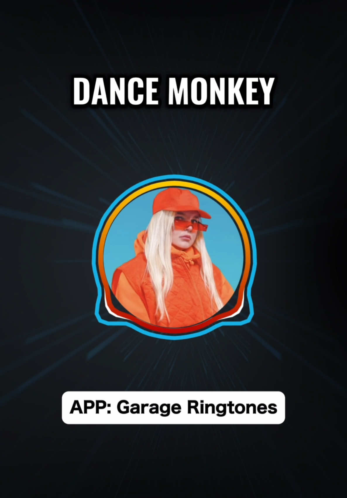Dance monkey ringtone 🐒🩵 #monkey #garage #custom 