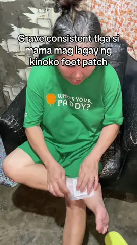 Kaya ikaw kunt may mga masakit sa katawan mo maglagay kanarin ng kinoki foot patch #mhonzkie06 