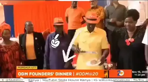 Be Updated  Oburu Odinga bit the cake William Ruto gave him, then spat it out. Winnie Odinga appeared to do the same. It is not clear why Winnie did it but for Oburu Odinga, at 85, must be fearful of taking any forms of refined carbs due to rapid glucose spikes which could worsen his diabetes condition.