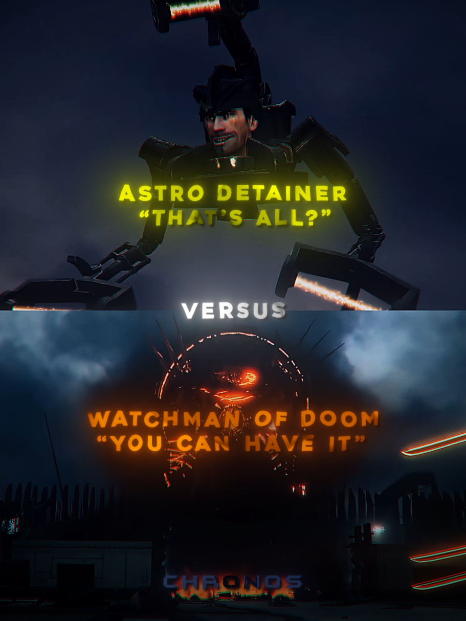 W.O.D VS Astro Detainer #skibiditoilet #viral #edit #fyp #aftereffects #wis
