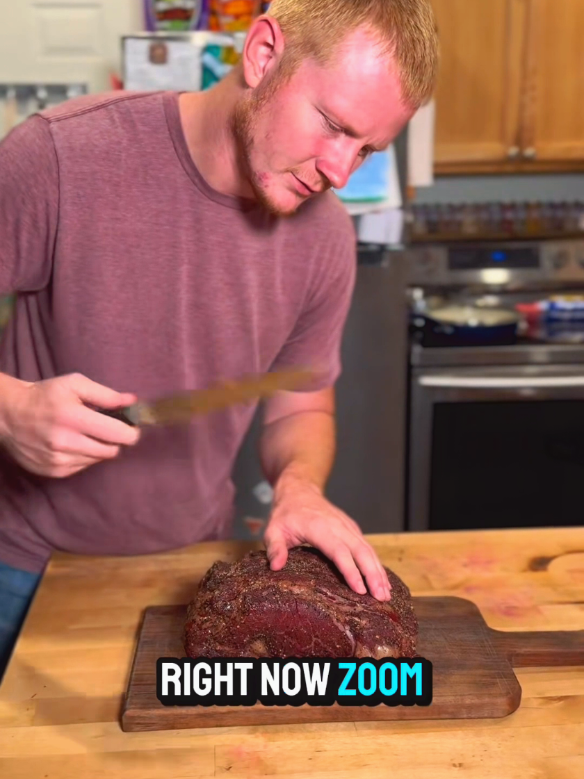 This Prime Rib is the best #brisket #brisketking #steak 