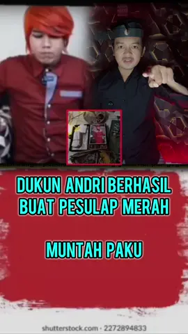 Membalas @𝘀𝘆𝘀𝗳𝗮𝗶𝗹_ dukun andri berhasil buat pesulp merah muntah paku #pesulapmerah #santet #dukun #sihir #andriexecutive @Pesulap Merah Official @Ferry Irwandi 