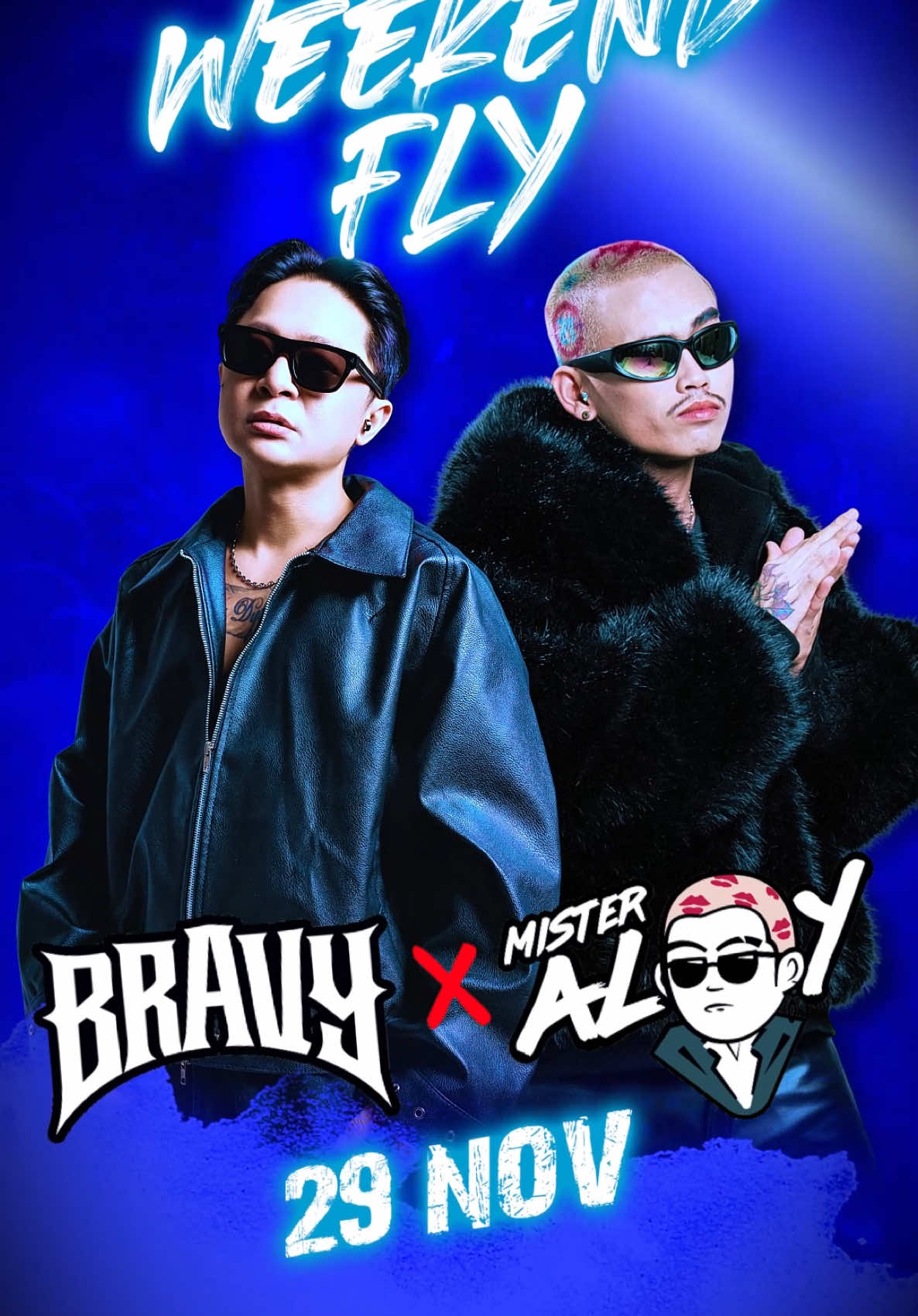 Are you ready kendari!!! WeekendFly✨ Special Perform  BRAVY X MISTER ALOY  Saturday 29 NOV 2025 @dliquidkendari  Secure your seat now‼️ . . 📌D'liquid Club ( Kendari ) - 10.00pm 📌Studio 33 Executive Karaoke - 08.00pm 📞0811 4090 1937 ( Whatsapp ) . . #dliquidkendari #clarokendari #entertainmentcenterclarokendari #bravy ##aloy   