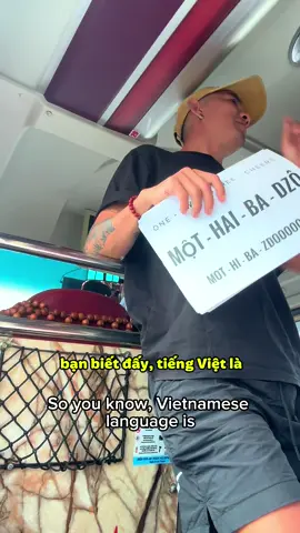 Example for Vietnamese language #tourguide #fun #language #xuhuong #vietnam 