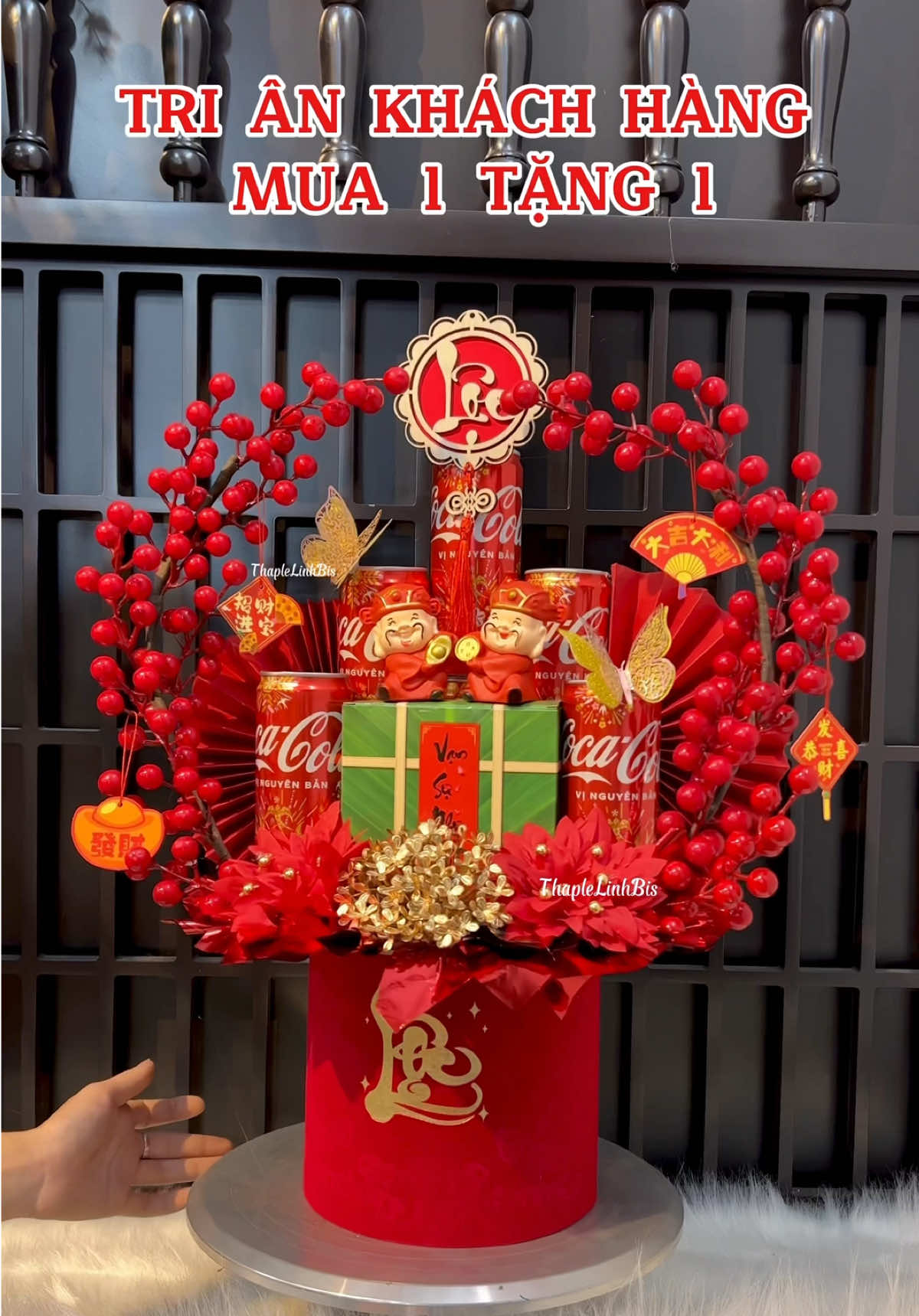 Thấy đỏ là thấy tết về  #thaplelinhbis #tết2026 #hoatet #thapnuoctailoc #trangtritet 