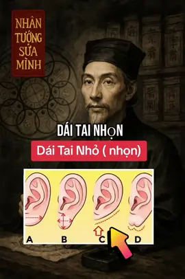 Dái Tai Nhọn #nhantuongdolam #phongthuydolam #nhantuongsuaminh #nhantuonghieuminh #xemtay 