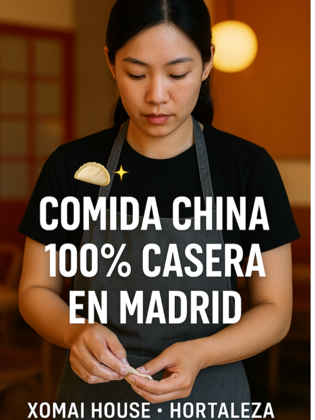 🥟✨ Comida china 100% casera en Madrid. Dumplings hechos a mano, masa fresca cada día y sabores del norte de China. Si no lo has probado aún… te estás perdiendo algo  📍 C. del Príncipe Carlos, 31, Hortaleza, 28050 Madrid #comidachina #restaurantemadrid #hortaleza #restaurantechino #sanchinarro