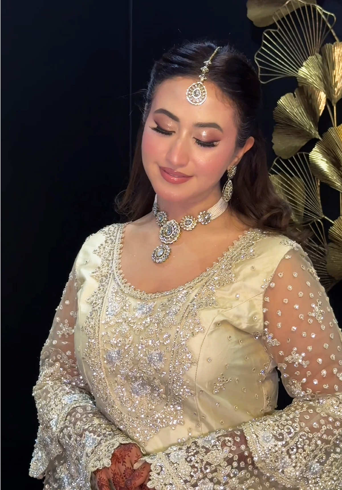 Stunning as always, @🥷ALIZEH🔪✪ , in our Kundan choker necklace set. Thank you for choosing us — your support means the world. 🫶🌸 #retro_by_riya #reels #fyp #viral #fypppppppppppppppppppppppppppppppppppppppppppppppppppppppppppppppppppppp 