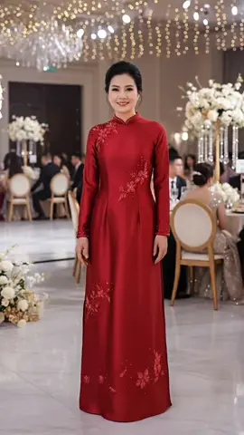 Áo Dài MẸ SUI - cove MẸ DOÃN HẢI MY ĐỎ ĐÔ- Áo Dài Lynh Váy Nữ Women Dress#aodaitruyenthong #aodaitrungnien #aodaimecodau #aodaimesui #aodaime 