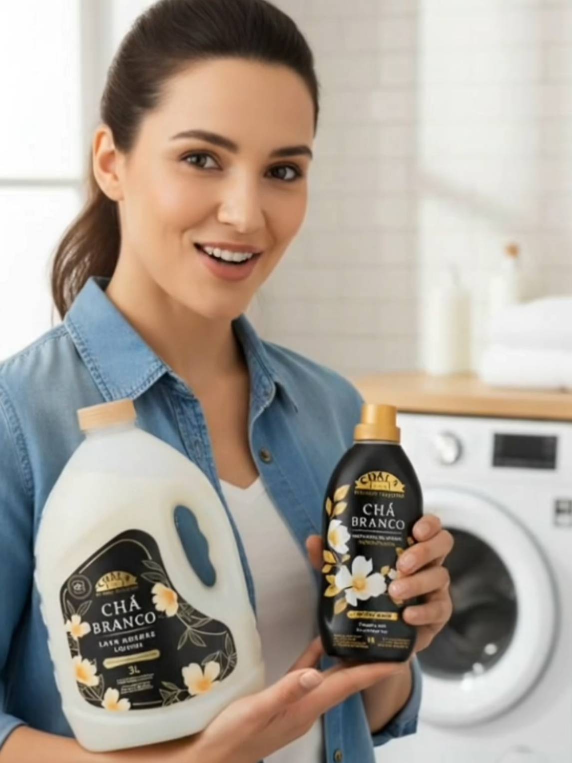 🏠 Kit Amaciante Coala Laundry Chá Branco 1 Lava Roupas 3L +Amaciante De 1 L #amaciante  #coala  #kit  #lavanderia  #tiktokshop 