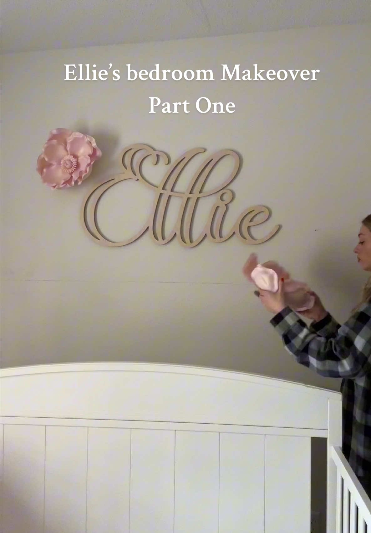 Part one of my youngest daughter’s bedroom makeover! #bedroommakeover #interiordesign #painting #revamp 