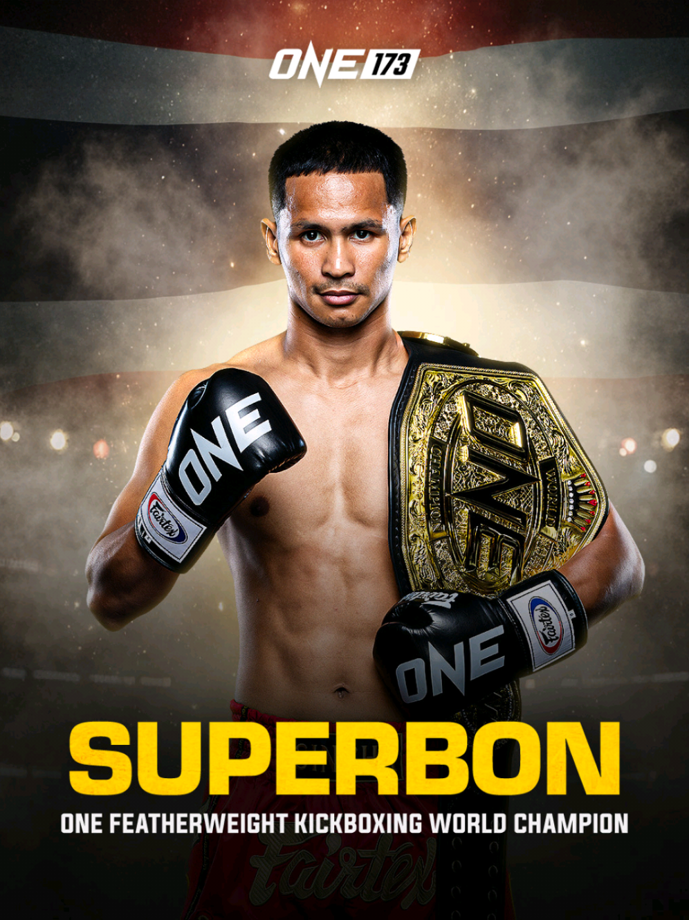 THE REAL KING OF FEATHERWEIGHT KICKBOXING 👑🇹🇭 @Superbon_16 #superbon #masaakinoiri #one173 