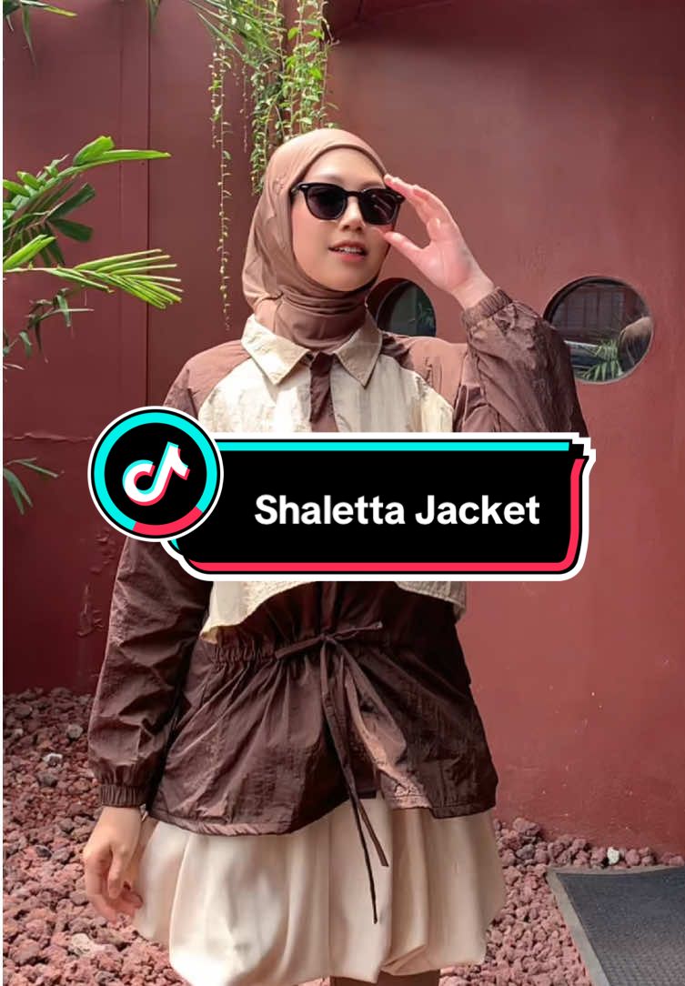 Shaletta jaket simple yang bisa dipakai olahraga ataupun engga 🥰 #promomakan1111 #fyp #jaketolahraga 