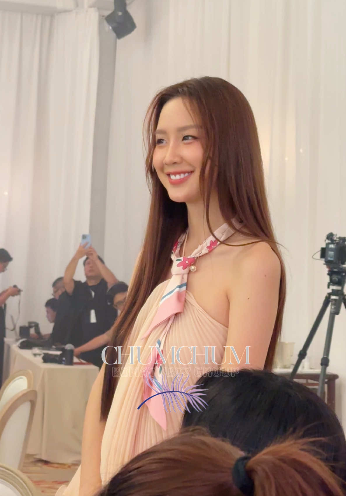 Hoa hậu Bảo Ngọc với nụ cười tươi tại lễ cưới của Đặng Hoàng Tâm Như và Đức Ân #chumchum #danghoangtamnhu #danghoangtamnhubychumchum #baongoc #directorbychumchum 