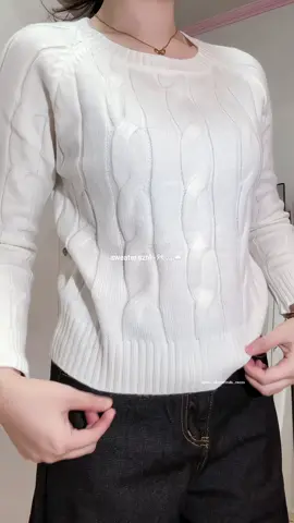 this top for classy rich tita fit‧₊˚ ☁️⋅♡  #longsleeve #knitwear #OOTD #knitted #foryou korean style white christmas weather fashion outfit inspo rich tita vibe fyp baguio cold rainy season szn 