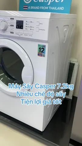 Máy Sấy Casper 7.2kg  Nhiều chế độ sấy Tiện lợi giá tốt#maysay 