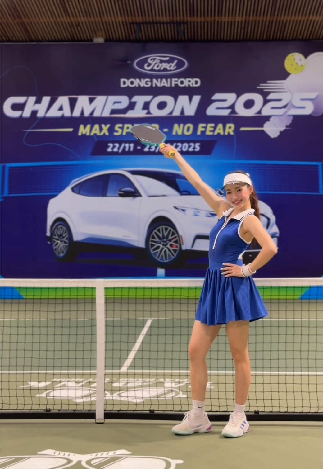 Giải Pickleball Dong Nai Ford Champion 🧡 #dannielinhdan #dongnaiford #pickleball 