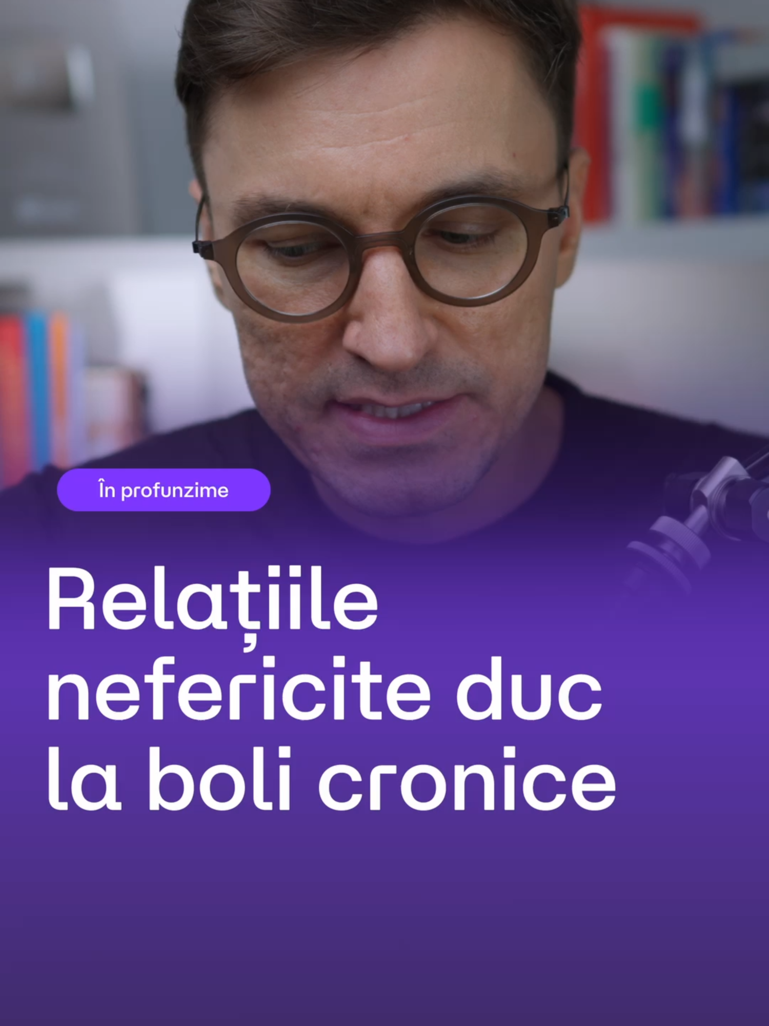 Relațiile nefericite, certurile frecvente și stresul, cresc inflamația și riscul de boli cronice. Tu știai asta? ☝🏻👨🏼‍⚕️