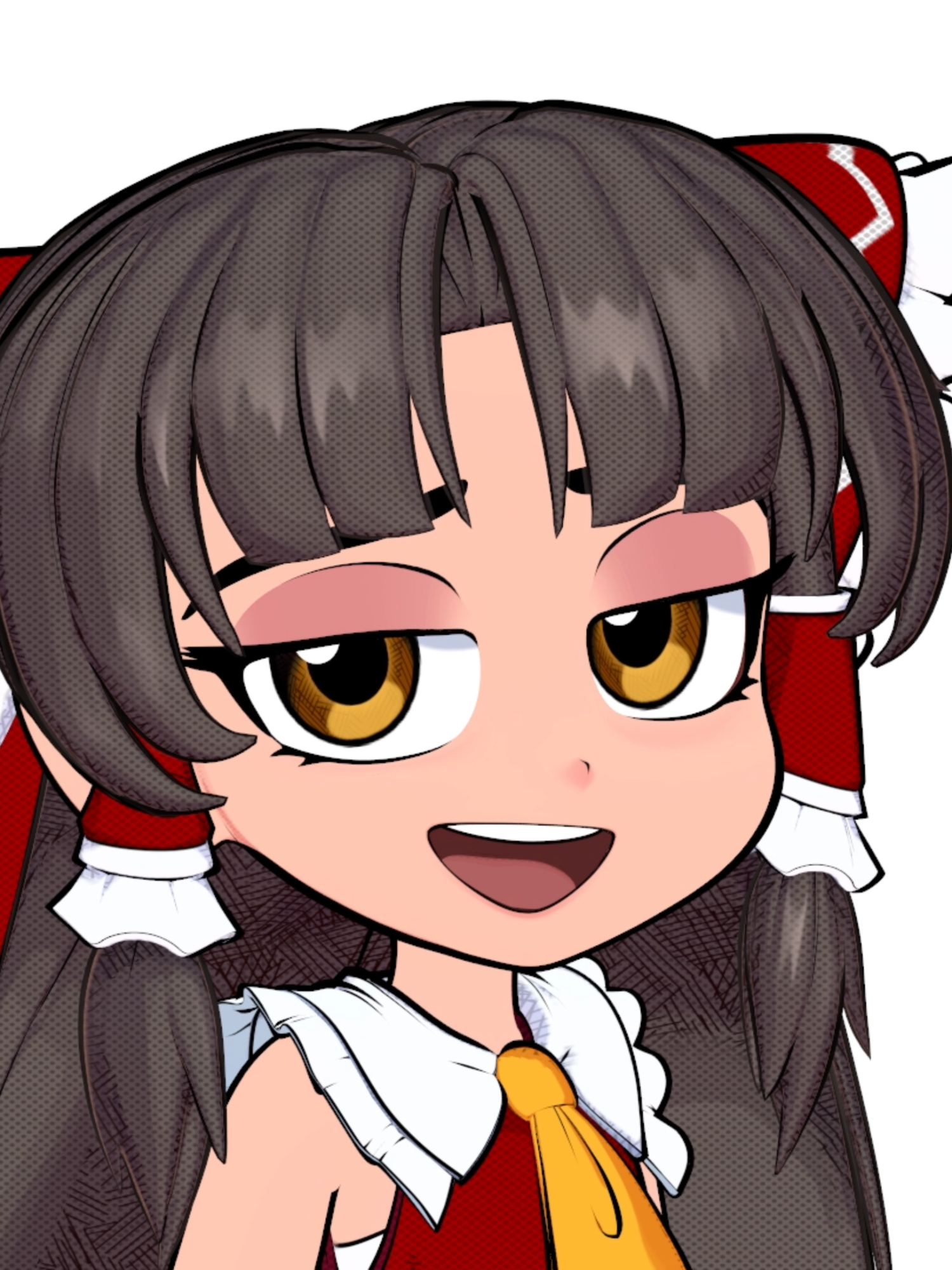 Reimu Emotes#animation #art #touhou #touhouproject