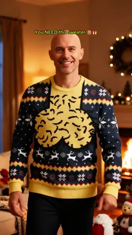 Christmas 🎄 You need this sweater 😆#christmas #funny #fyp #meme #ugly 