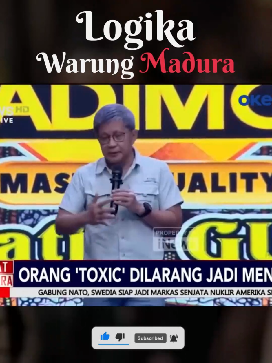 Rocky Gerung tentang Warung Madura #filsafat #rockygerung #ekonomi #warungmadura24jam 