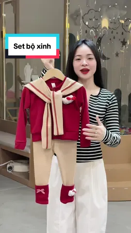 Set bộ bé gái #thoitrangchobe #mechipriviu #setbothudong #setbobegai 