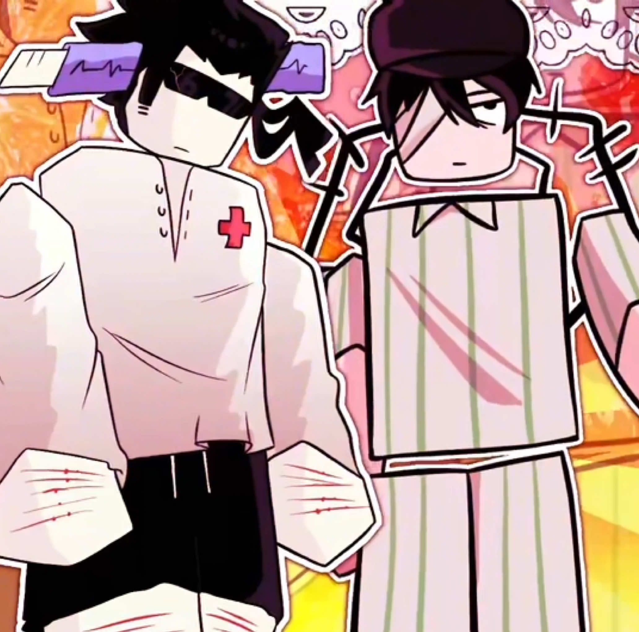 Collab with @BJSJ [커미션]  - 🍊Love is orange🍊 | Animation meme collab | - 콜라보는 즐겁습니다. - Drawing : nato, BJSJ Editing : nato - #animationmeme #collab #robloxoc #oc #fyp 