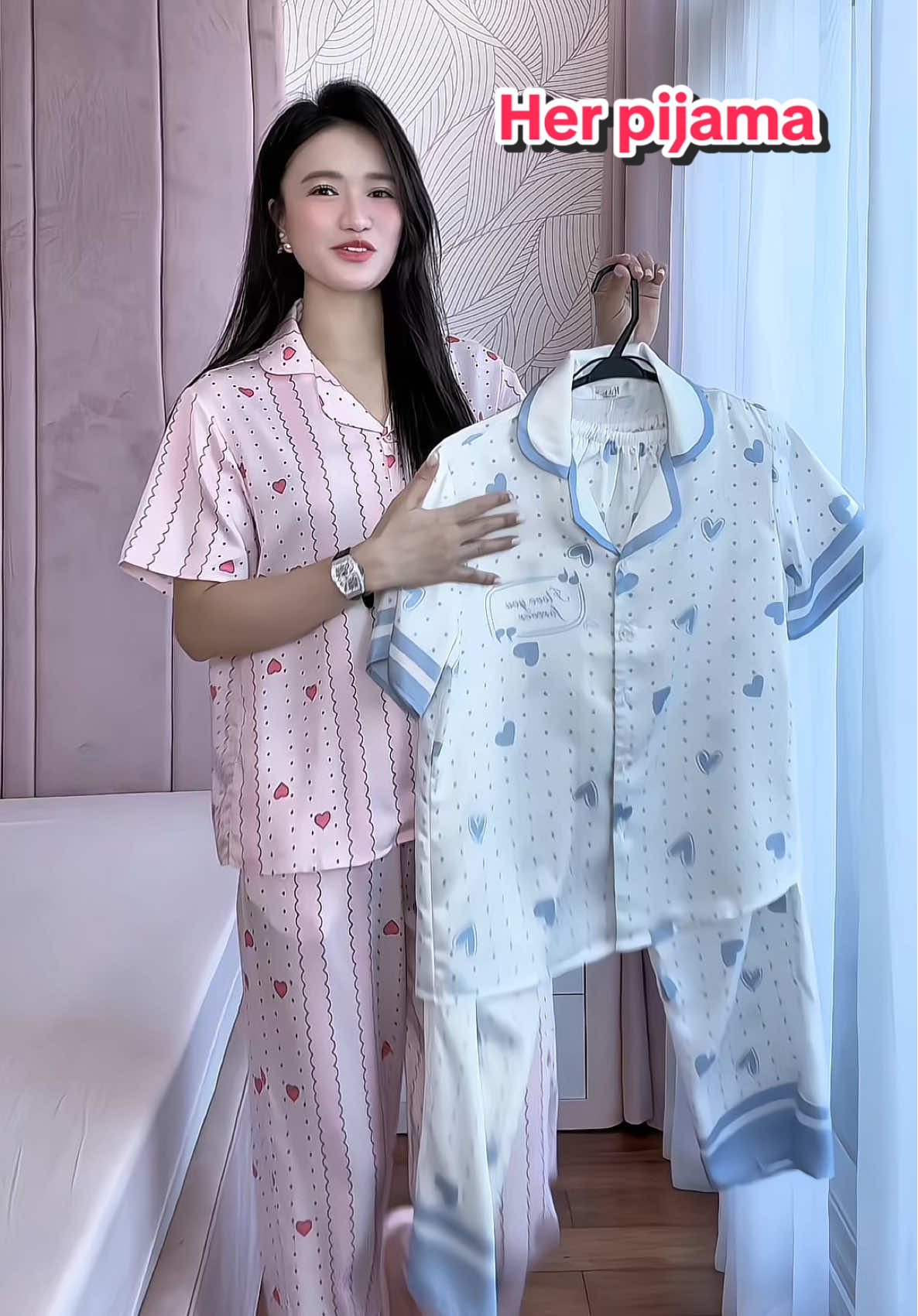 Set đồ ngủ nữ mặc nhà pijama #setdongu #setpijama #herpijama #quynhchanhsa 