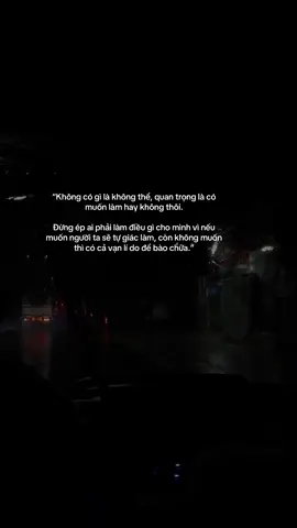 “Không gì là không thể, chỉ là có muốn làm hay không. Ai muốn thì tự làm, không muốn thì luôn có lý do để từ chối.” #stttamtrang #caption #sadstory #xuhuong #sttbuon 