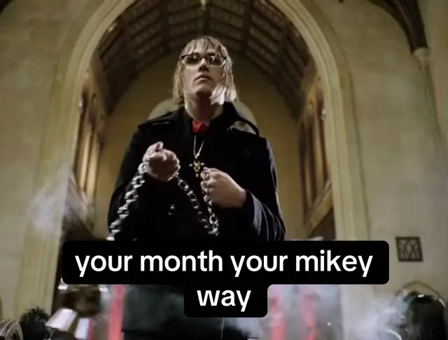 some of the pics might not be him 😬#mikeyway #mikey #mcr #fypシ #mychemicalromance  