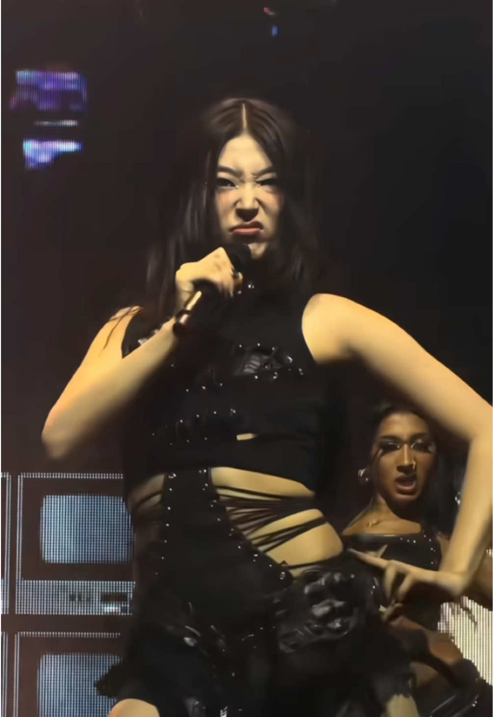 #KATSEYE | yoonchae beautiful chaos tour outfit 1 Minneapolis fancam - upscaled quality ೨ৎ | request link in bio #fyp #fancams #vc #edit 