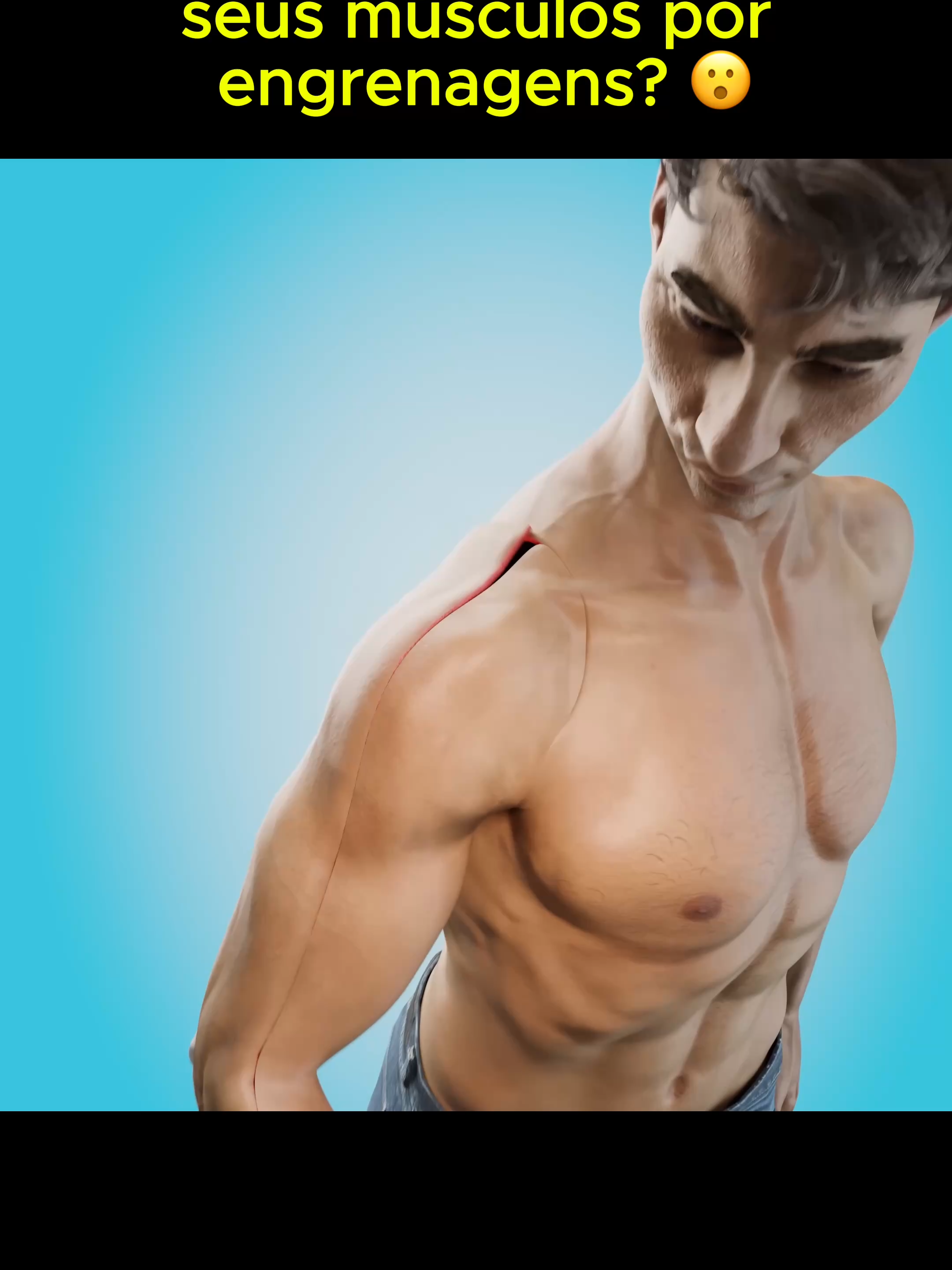 E se você substituísse seus músculos por engrenagens? 😮