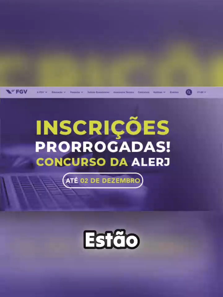 alerj inscrição prorrogada.#concursos publicos#concursos alerj#concursospublicos#alerj#inscrições prorrogadas alerj#preparatorio#preparatorioalerj  Interessados em adquirir o material para aler-rj com foco no concurso, podem me chamar no link abaixo: https://wa.me/5522992377609?text=Ola%20gostaria%20de%20adquirir%20o%20material ou no whats: 22992377609