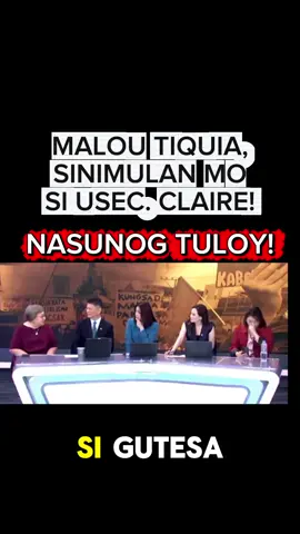 Malou Tiquia, sunog kay Usec. Claire! Sinimulan mo kasi, iyak ka tuloy!