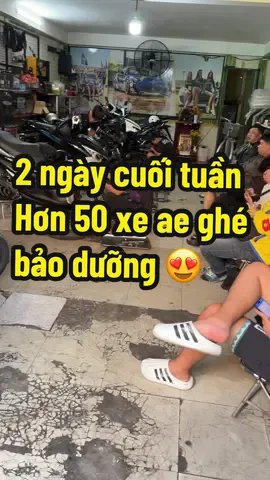 2 ngày cuối tuần tiếp hơn 50 xe ae ghé làm phuộc , chén cổ , làm nồi côn tay + tay ga các loại ... Tiệm đông làm ko kịp có sai sót gì ae cứ phản hồi lại giúp mình nhé...Cảm ơn ae gần xa rất nhiều ạ 😘