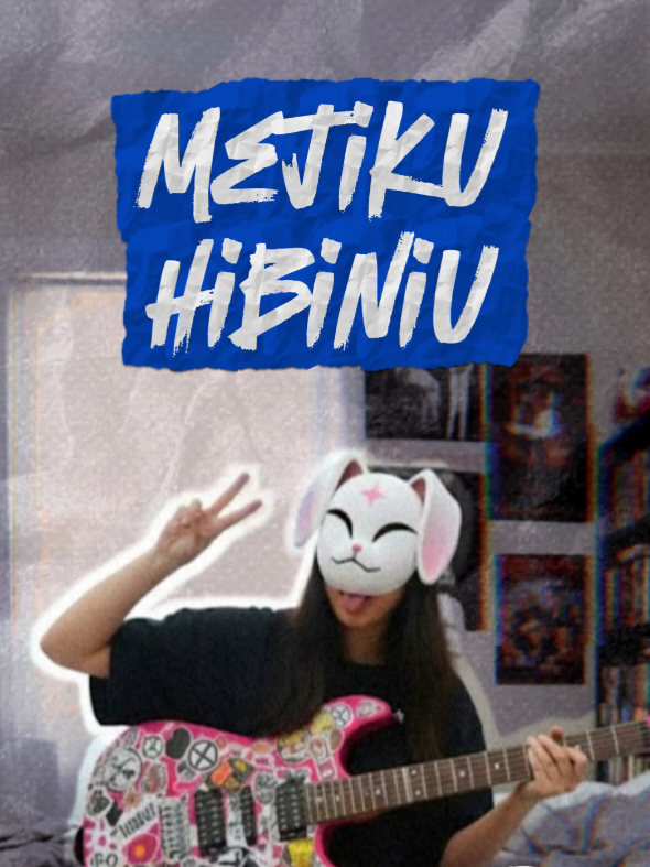 Ketagihan POP PUNK 😝🤘 Yang nanya full covernya mana, ini udah ada di youtube ya.. STAY PUNK BESTIE! ❤️ #mejikuhibiniu #mejikuhibiniucover #poppunk #poppunkcover #bunnystellar 