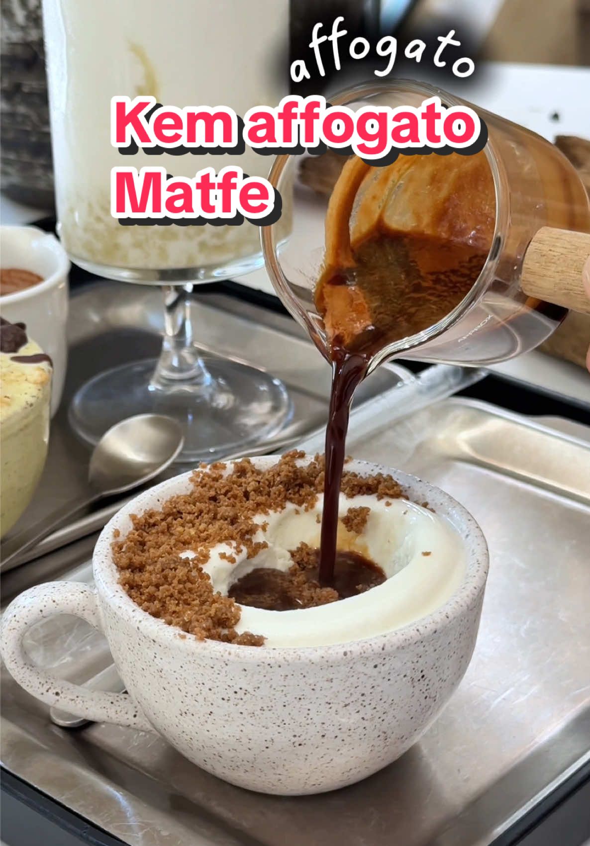 Hà Nội hot thì Hạ Long cũm phải cóoo, Matfe ở Rạp Bạch Đằng nha các bác oy #baongocyumyum #vtmgr #vtmqn #cafehalong #affogato 