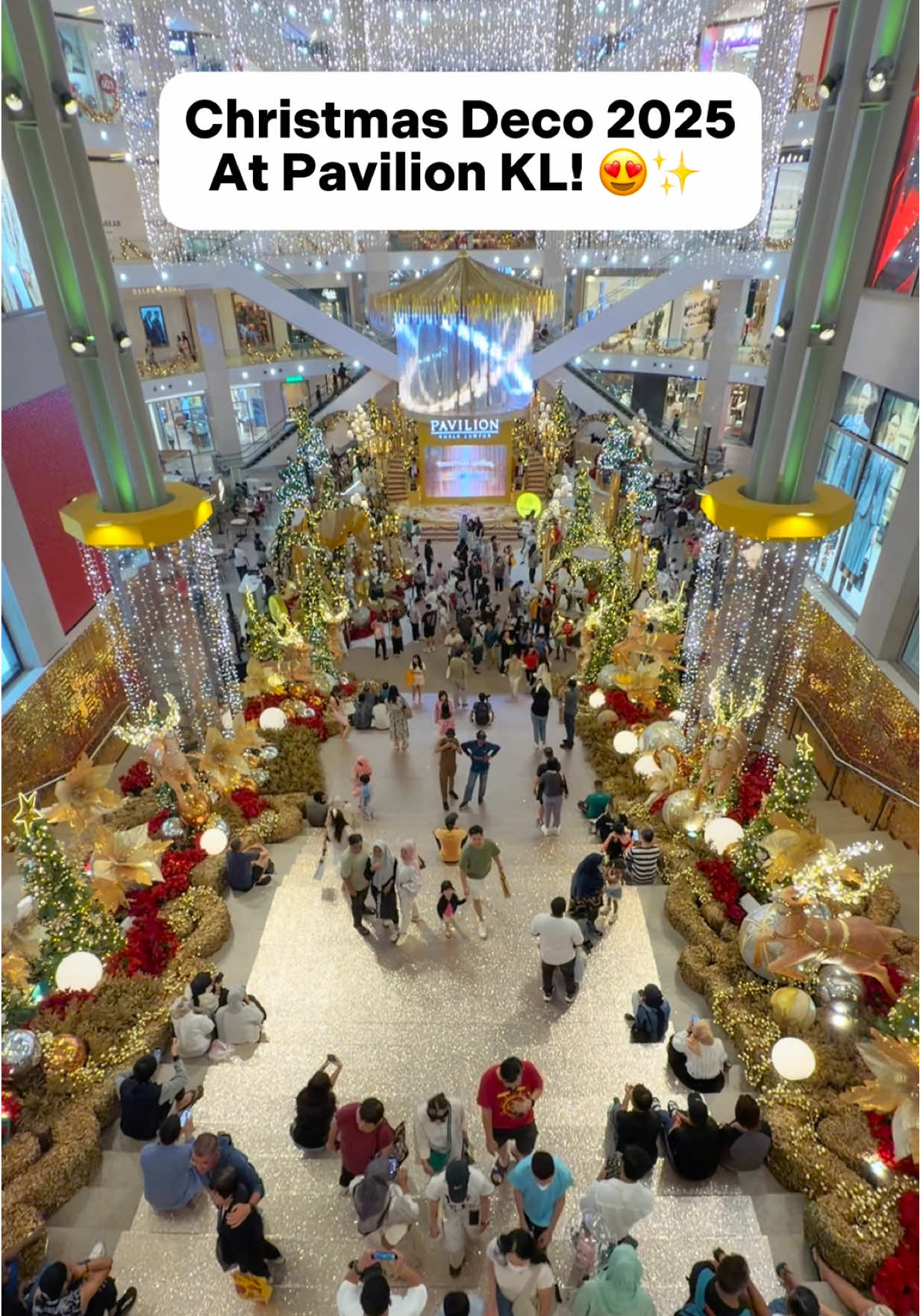 A look at Pavilion KL’s Christmas Deco 2025! 😍✨
