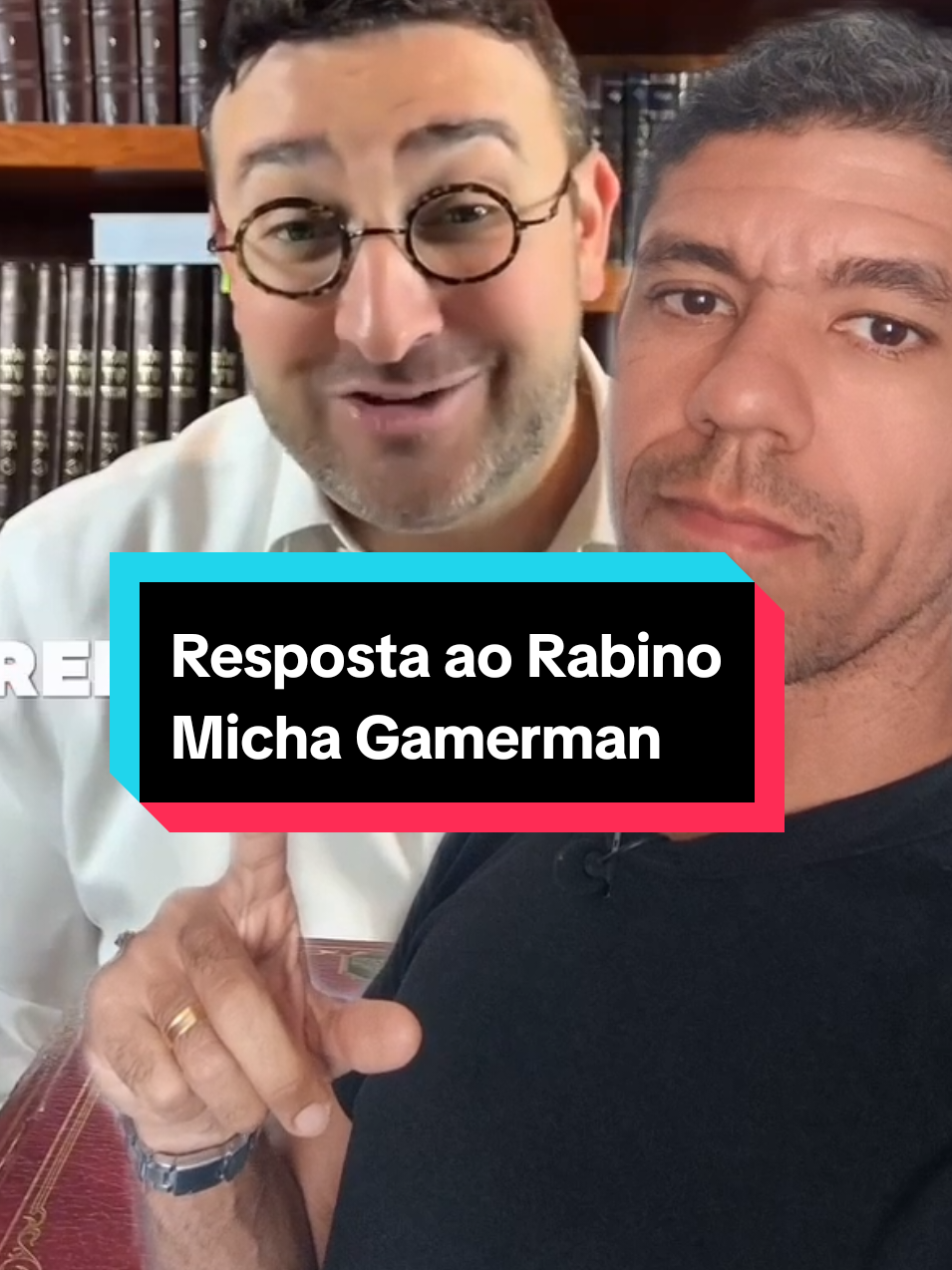 Resposta ao Rabino Micha Gamerman  #pensandoforadacaixa 