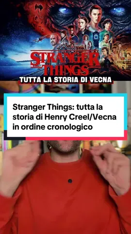 Stranger Things: tutta la storia di Henry Creel/Vecna in ordine cronologico. La serie tv da vedere su Netflix sta per tornare con la stagione 5 e un bel riassunto è doveroso 🍿 #strangerthings #vecna #willbyers #netflixseries #davedere 
