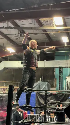 Bishop Dyer entrance at Warriors of Wrestling. #wrestling #wrestlingtiktok #WWE #wwefan #wweraw 