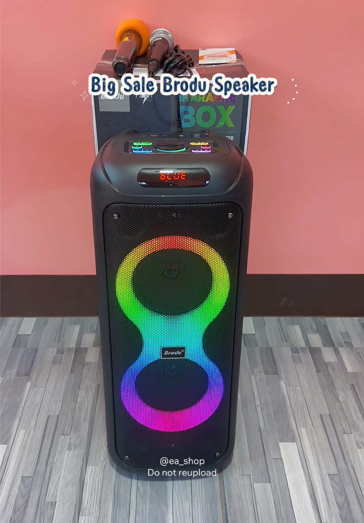Best Seller BRODU Wireless Karaoke Bluetooth Speaker With Wireless Microphone #broduspeaker #broduspeakerwithwirelessmic #wirelessbluetoothspeaker #bluetoothspeaker #bluetoothspeakerwithmic 