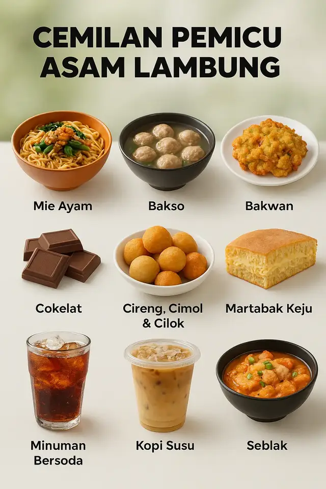 Cemilan enak tapi sering bikin asam lambung makin parah 😭 Ada yang sering tanpa sengaja makan ini? 😅 #asam_lambung #gerd #fyp