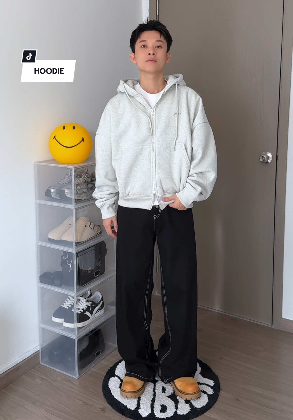 Áo hoodie zip nam nữ WHOSE STUDIO 👏 #goclamdep #outfit #aohoodienibong #aohoodiezip #iamloc1108 