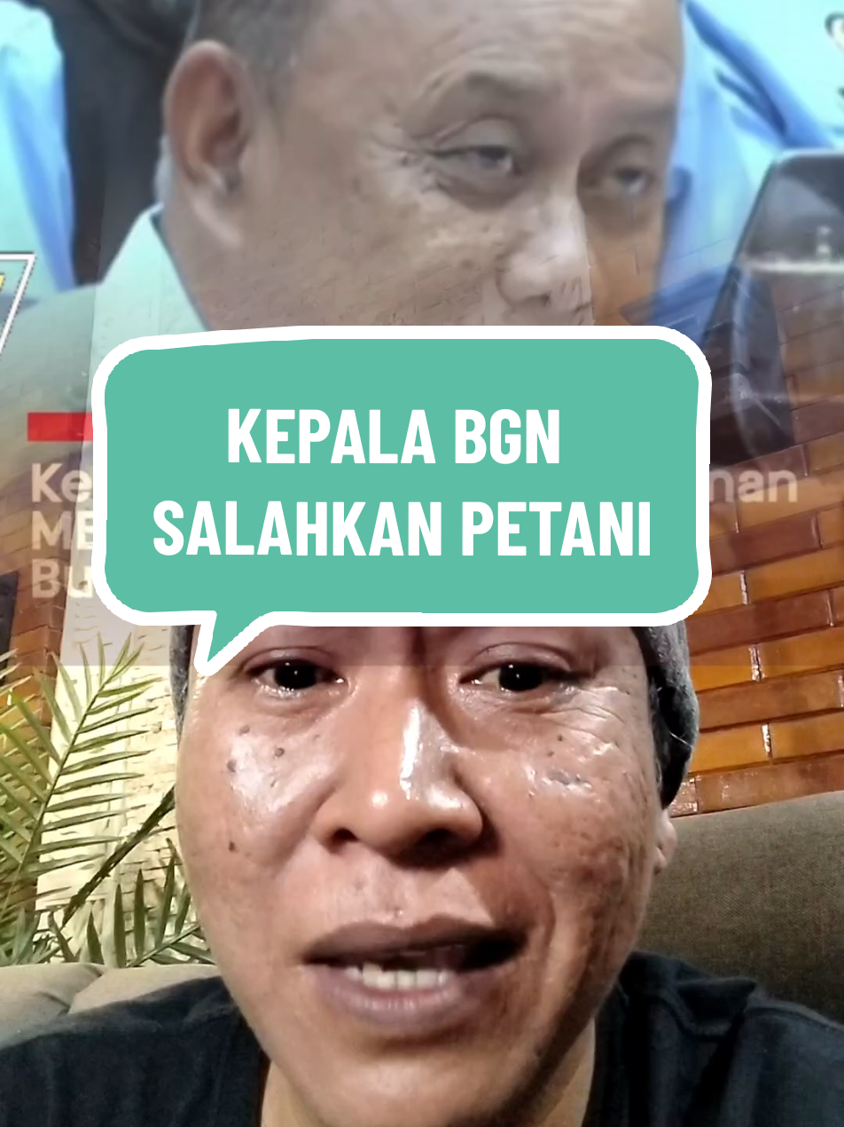 Kepala BGN keracunan MBG karena petani | Makan Gizi Gratis Sekolah Pelajar Keracunan #makanbergizigratis #badangizinasional #petani #videoviral #fyp 