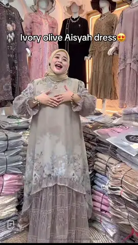 Cantik banget😍 #fyp #widyabutik #gamislebaran #gamismewah 